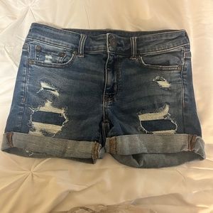 American eagle jean shorts